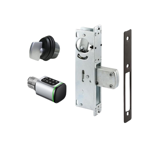 Smart WiFi Storefront Mortise Deadbolt with Thumbturn Lock Kit in Bronze Smart WiFi Storefront Mortise Deadbolt with Thumbturn Lock Kit in Bronze