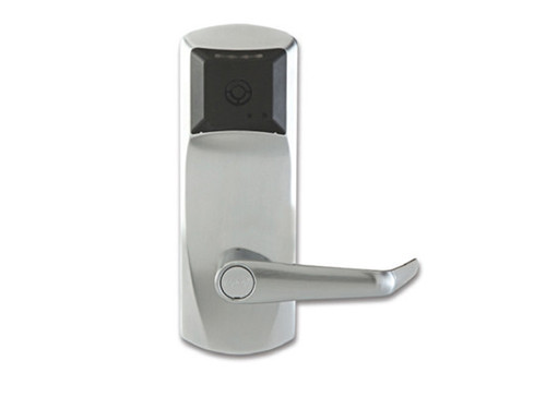 DormaKaba E79N1031LLB-F00626 E79N Cylindrical Lock, Mifare, SFIC Prep, 2-3/4 Backset - 1/2 In Latch, Satin Chrome