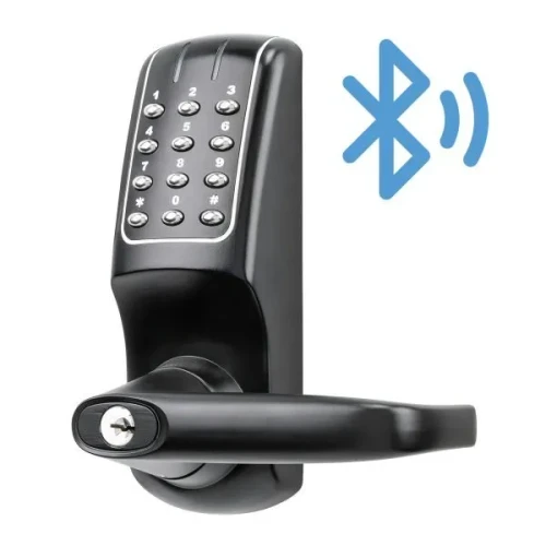 KIC5210 WB BLE & Wi-Fi Enabled Lockset - Black PVD