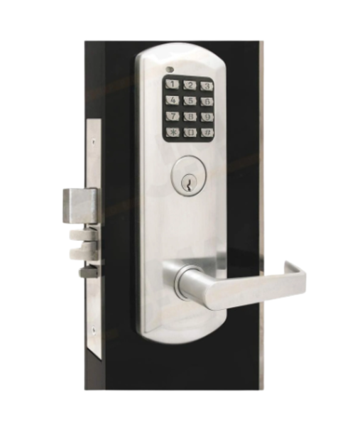 TownSteel XADB-2050-S-626-RH Rigid, Mortise Lockset with Automatic Deadbolt Standard Cylinder C Keyway