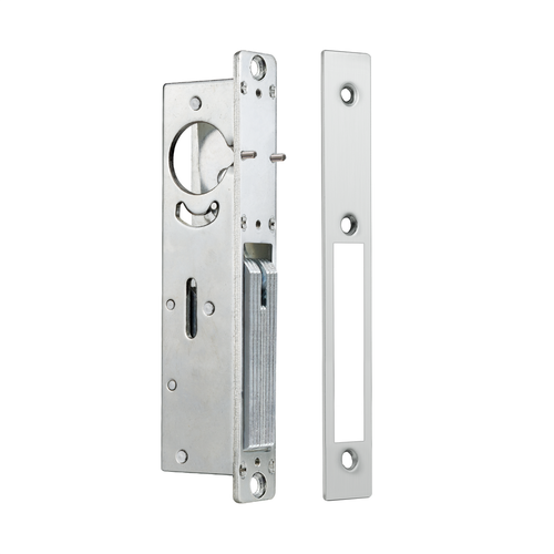 EASILOK S81 Storefront Door Lock Body - Narrow Stile Mortise Deadlock, 1-1/8" Backset