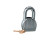 PADLOCK KD 1 SHACKLE CARDED-1