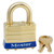 PADLOCK, 1-3/4 LAMINATED BRASS-6
