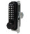 LOCKEY 2950 Mechanical NARROW STILE Keyless Door Lock Hook Bolt For Sliding Doors