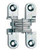 Soss 101C-US26D Invisible Hinge, Satin Chrome
