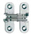 SOSS 203CUS26D Invisible Hinge, 1-3/4", 2 Per Bag, 3/4" Minimum Door Thickness, Satin Chrome Finish SOSS 203CUS26D Invisible Hinge, 1-3/4", 2 Per Bag, 3/4" Minimum Door Thickness, Satin Chrome Finish