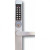 Kaba E-Plex 3200 Series Model # E3265MS-NL Narrow Stile electronic keyless lock Lever with Key in Lever Key Override - 3000 User Codes and PC Programming