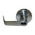 General Lock Storeroom Lock, S Lever Design, 2-3/4" Backset,  Prepared for SFIC (Less Core), ANSI Strike, Grade 2-1