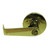 General Lock Classroom Lock, S Lever Design, 2-3/4" Backset, Schlage C Keyway, ANSI Strike, Grade 2-2