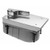 Rixson Q27105N-LAP-LH Non Hold Open 105° Quick Install Heavy Duty Floor Door Closer Left Hand (Body Only)