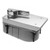 Rixson Q27105N-LAP-RH Non Hold Open 105° Quick Install Heavy Duty Floor Door Closer Right Hand (Body Only)