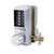 Simplex EE1011/EE1011-05-41 Cylindrical PBL Lock Withknob Entry/Egress Combination only in Antique Brass