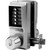 Simplex EE1021B/EE1011-26D-41 Cylindrical PBL Lock Withknob 1/2in Thrw Float Fp With234in Bs in Satin Chrome