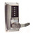 Simplex LRP1020M-26D Exit Trim Lever with Medeco RemovaBLe Core Key Override option in Satin Chrome