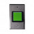 Dortronics 5215-SPBxLxE3xAT Illuminated Square Green Push Button w/ Bicolor LED & Adjustable Timer (Exit)