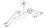 4040 Series H Eda Arm Lh Brass #4040XP-3049EDA LH BRASS  LCN 4040 Series H Eda Arm Lh Brass #4040XP-3049EDA LH BRASS  LCN