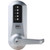 Simplex 5051XKWL-026-41 Pushbutton Lever Lock with Kaba Key override in Bright Chrome