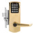 Eplex E206AXSLL-606-41 2000 Mort Withauto Dbolt Sch C K-i-l/100 Access Codes 1 1/4in Faceplate Non-handed in Satin Brass