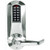 Eplex E5210XSWL-625-41 Pushbutton Exit Trim Lever Lock with Schlage 'C' Keyway in Bright Chrome
