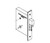 Simplex M76/A1NL1-626-R American Standard Mortise no Deadbolt in Satin Chrome