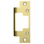 Hes 801-606 Faceplate for 8000/8300 Series in Satin Brass
