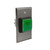 BEA Access Control 10ACPBSS1 — BEA Pushbutton Access Control Push Button, 2 In. by 4 In. Illuminated green button, "Push to Exit", Momentary switch, No delay, 10 AMP at 125/250 V AC