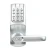 KIC5230 Dual Keypad Pin Code Lockset - Brushed Chrome