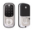 Assure Lock Touchscreen Deadbolt  Assure Lock Touchscreen Deadbolt Standalone with Schlage C Keyway Keyed Different in Satin Nickel