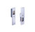 ROFU 1510-08 SP28 Offset Electric Strike, 24VAC/DC, Fail Secure, 1-1/4" x 5-7/8" Faceplate, Aluminum Painted Finish, Non-Handed