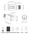 Smart Mortise Cylinder WiFi M401W-P Lock Smart Mortise Cylinder WiFi M401W-P Lock