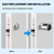 Smart WiFi Storefront Mortise Hook Bolt with Thumb turn Lock Kit in Bronze