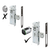 Smart WiFi Storefront Mortise Deadbolt Lock Kit in Bronze Finish