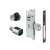 Smart WiFi Storefront Mortise Deadbolt with Thumbturn Lock Kit in Bronze