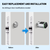 Smart WiFi Storefront Mortise Deadbolt Lock Kit  in Aluminum Finish