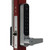 KeyInCode 9582 Storefront Narrow Stile Bluetooth and WiFi Enabled Lockset in Brushed Chrome with Interior Paddle