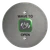 BEA 10MS41-R Microwave Touchless Actuator, Round Plate, Text & Hand Logo, Adjustable 4 to 24 In, 12-24 VAC/DC, Stainless Steel