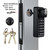 EASILOK SK1850S Keyless Storefront Deadlock with SFIC Key Override