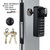 EASILOK SK1850S Keyless Storefront Deadlock with SFIC Key Override
