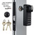 EASILOK SK1850S Keyless Storefront Deadlock with SFIC Key Override