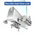 EASILOK SK777 Keyless Herculite Glass Door Bottom Rail Lock