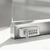 EASILOK SK777 Keyless Herculite Glass Door Bottom Rail Lock