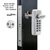 EASILOK SK1850 Mechanical Keyless Keypad Storefront Door Lock