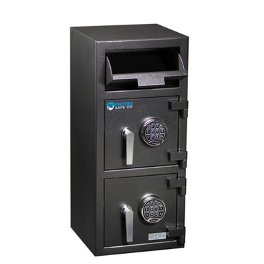 Protex FDD-3214 Dual Door Depository Safe - KAL DOOR HARDWARE
