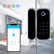 Glass ONLY Fingerprint Bluetooth Pin Code or Card Access Door Lock M901S-BT for Swinging or Sliding Doors