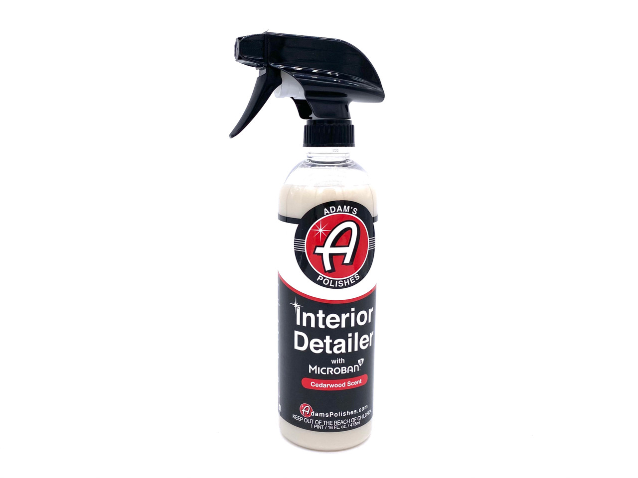 Adam's Polishes Interior Detailer with Microban Spray 16oz