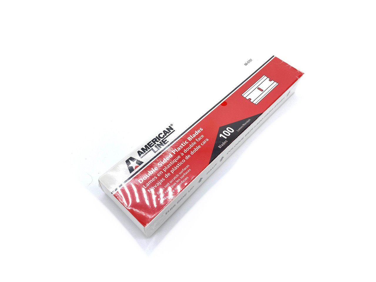 Plastic Razor Blades 100 pack