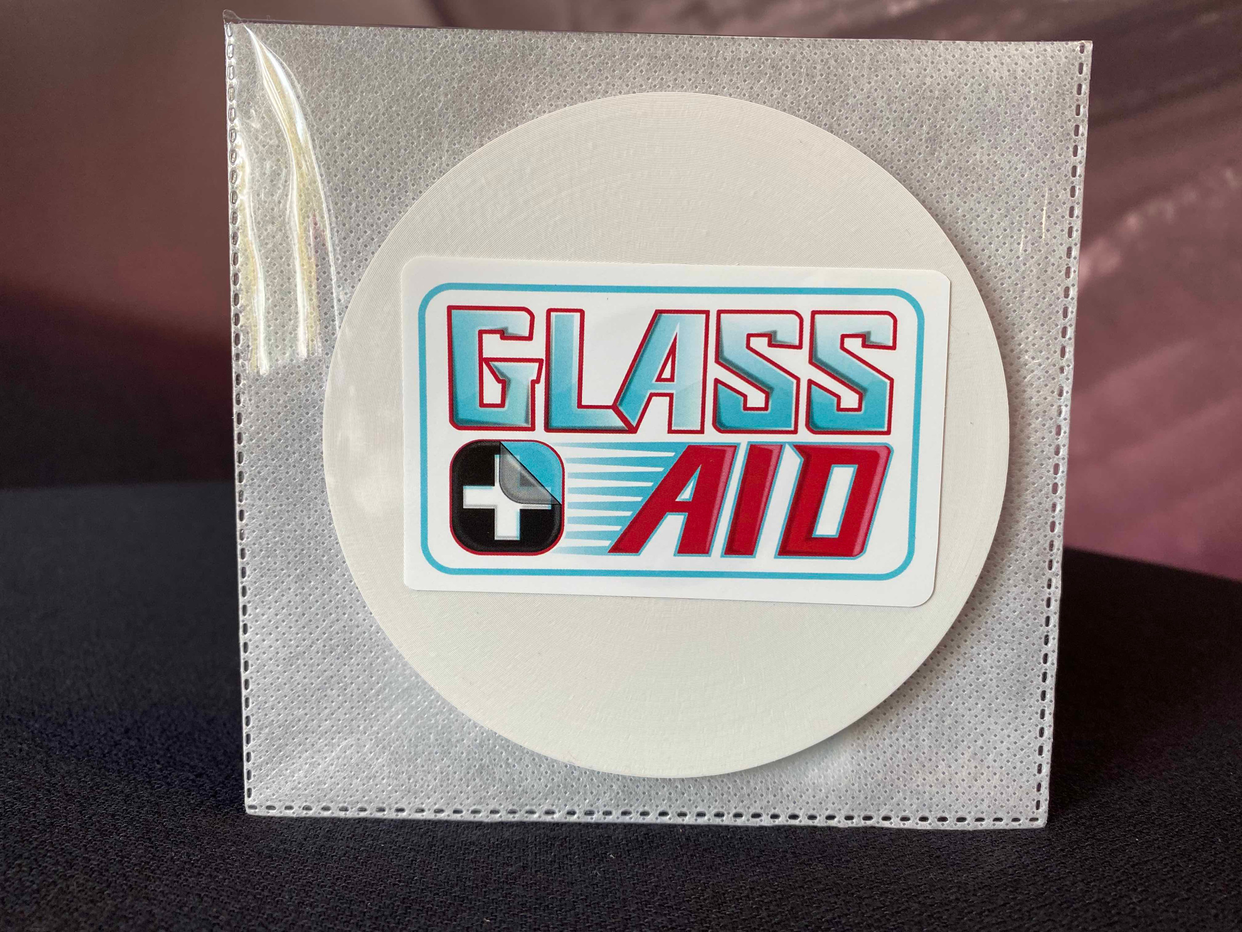 Glass aid cut strips