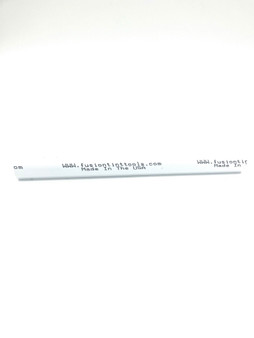 8" Fusion Turbo Small White Handle