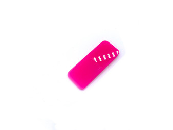 Pink PPF Squeegee - 1x3" with rounded corner