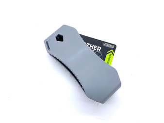 Viking Leather and Upholstery Brush - Boars Hair and Synthetic Fibers